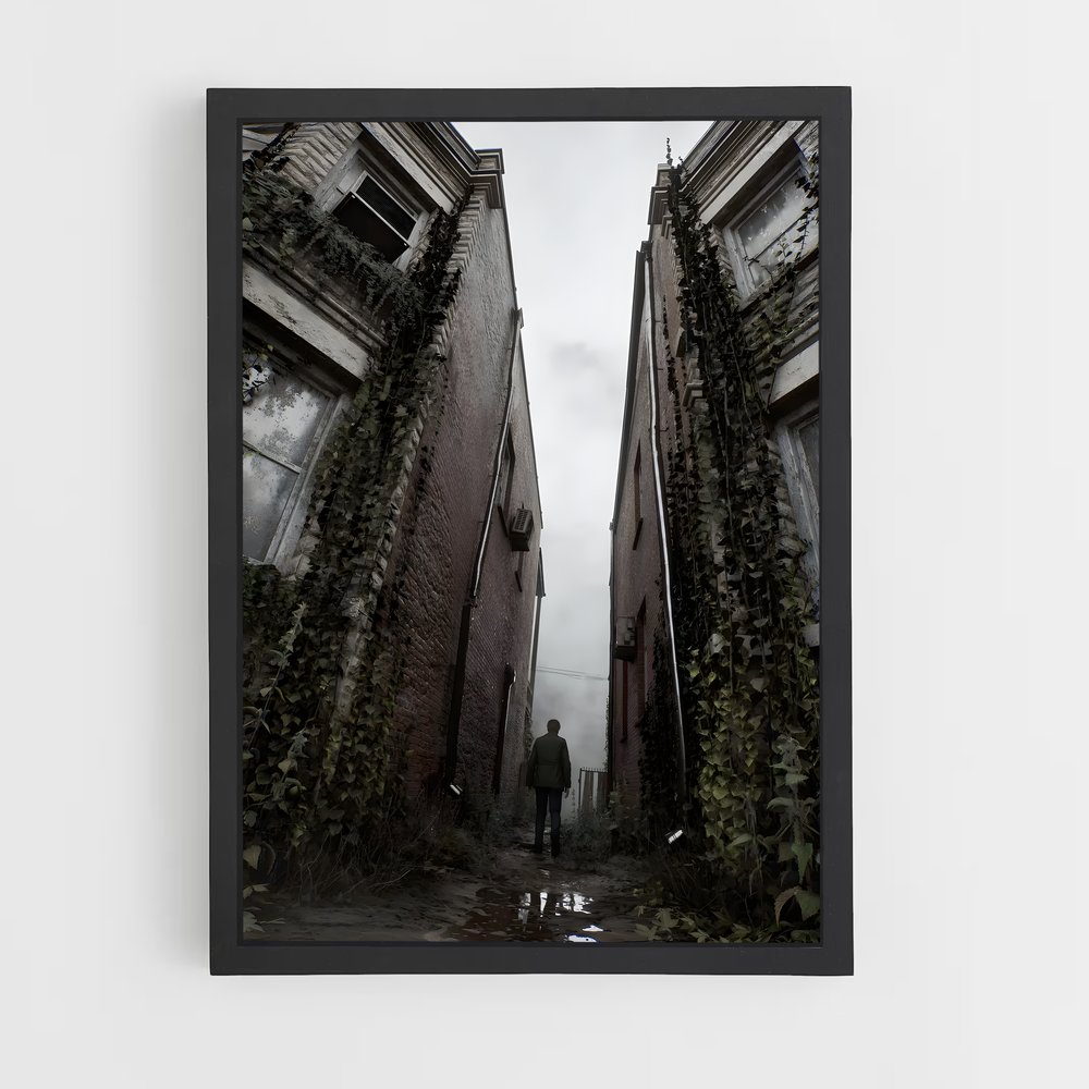 Poster L'Allée Obscure – affiche Silent hill (vue 2)